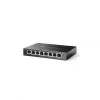 TP-Link TL-SG108S Non-géré Gigabit Ethernet (10/100/1000) Noir (TL-SG108S V1)