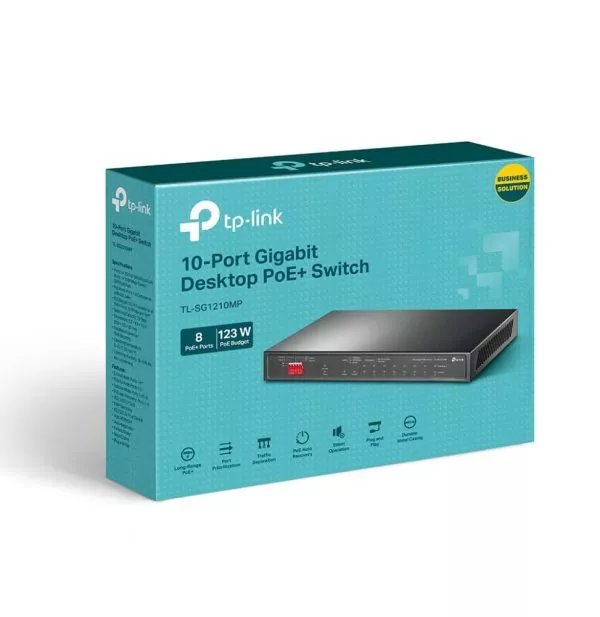 tp-link-tl-sg1210mp-commutateur-reseau-non-gere-gigabit-ethernet-10-100-1000-connexion-ethernet-supportant-l-alimentation-3 TP-Link TL-SG1210MP commutateur réseau Non-géré Gigabit Ethernet (10/100/1000) Connexion Ethernet, supportant l'alimentation