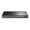 TP-Link TL-SL1218MP Non-géré Fast Ethernet (10/100) Connexion Ethernet, supportant l'alimentation via ce port (PoE) 1U
