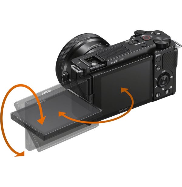 Appareil photo hybride Sony ZV-E10 + Objectif 16-50mm F3.5-5.6 OSS (4548736166967)