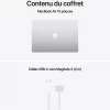 Apple MacBook Air 15 pouces M5 24 Go 1 To Argent (MDVC4FN/A)