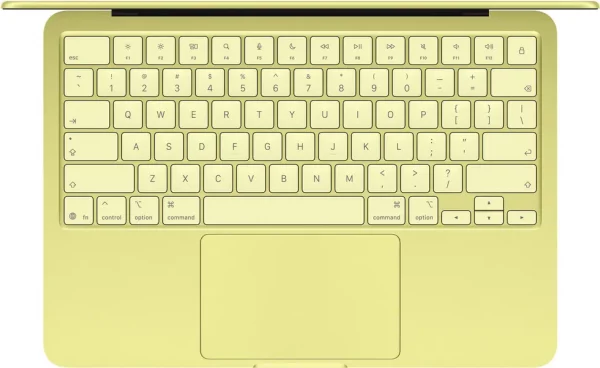 Apple MacBook Neo 13 pouces A18 Pro 8 Go 256 Go Citron (MHFD4FN/A)