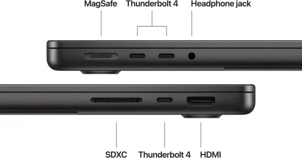 Apple MacBook Pro 14 pouces M5 32 Go 1 To Noir Sidéral (MJ3D4FN/A)