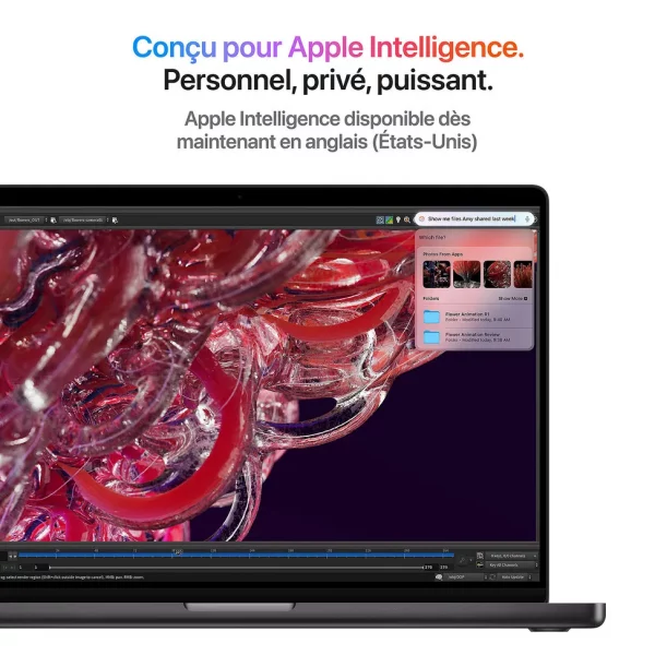 Apple MacBook Pro M4 14 Argent 16 Go/1 To (MW2X3FN/A)