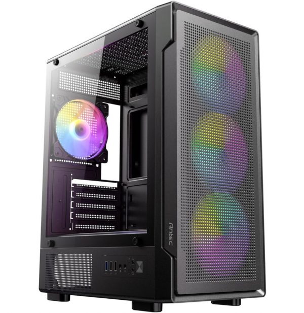 Boitier Gaming Antec VCX300 ARGB ATX Noir (761345102247)