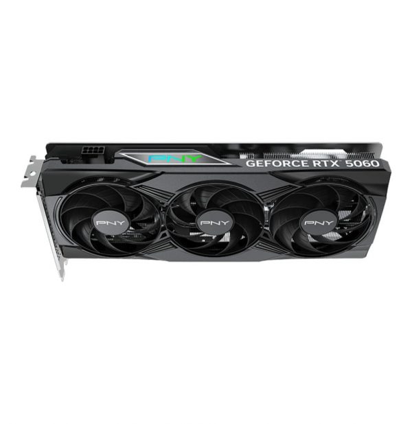 Carte Graphique PNY GeForce RTX 5060 8GB ARGB EPIC-X OC Triple Fan (VCG50608TFXXPB1-O)