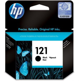 HP 121 Noir - Cartouche d'encre HP d'origine (CC640HE)