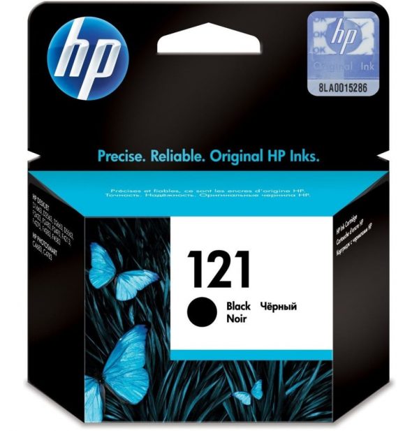 HP 121 Noir - Cartouche d'encre HP d'origine (CC640HE)