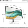 Écran 23.8" Full HD HP Series 5 Pro 524pf (9D9L6E9)