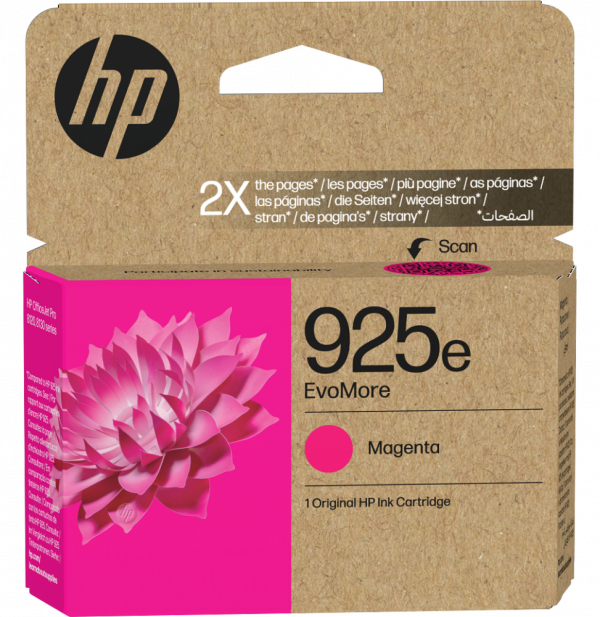 hp-925e-evomore-magenta-cartouche-d-encre-hp-d-origine-4k0w1pe HP 925e EvoMore Magenta - Cartouche d'encre HP d'origine (4K0W1PE)