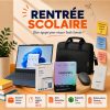 Pack Complet : PC Lenovo IdeaPad Slim 3 15IRH10 + Office Famille 2024 + Kaspersky + batterie Samsung + souris offerte