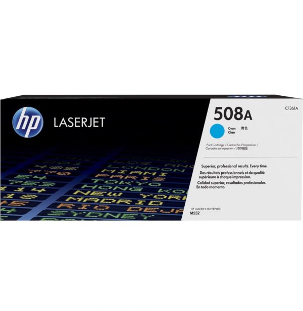 toner-laserjet-cyan-authentique-hp-508a-cf361a HP 508A Cyan (CF361A) - Toner HP LaserJet d'origine