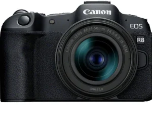 Appareil photo hybride Canon EOS R8 + objectif RF 24-50mm F4.5-6.3 IS STM (5803C013AA)
