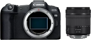 Appareil photo hybride Canon EOS R8 + Objectif RF24-105 F4-7.1 IS STM (5803C095)