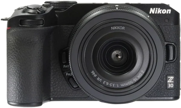 Appareil photo hybride Nikon Z30 + Objectif Nikkor Z DX 16-50mm f/3.5-6.3 VR (4960759913647)