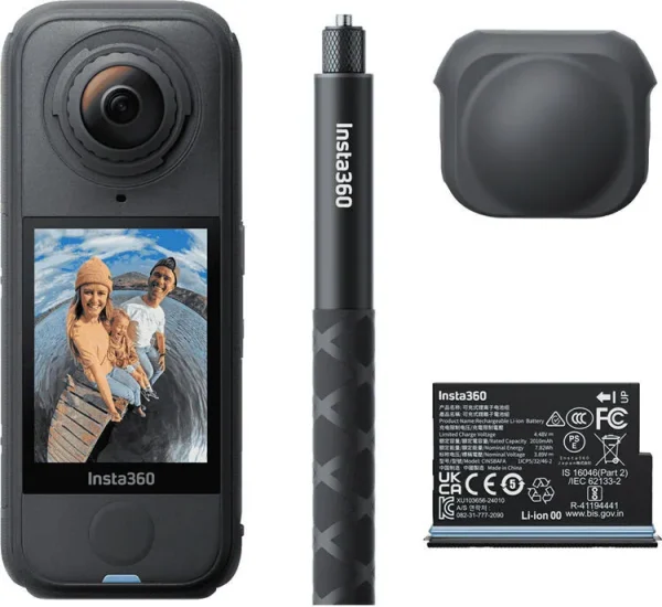 Kit de démarrage pour caméra d'action 360° Insta360 X4 Air (6977644764763)