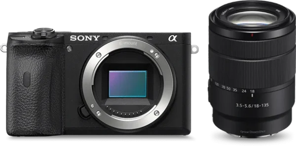 Appareil photo hybride Sony Alpha 6600 + Objectif 18-135 mm (4548736108653) Appareil photo hybride Sony Alpha 6600 + Objectif 18-135 mm (4548736108653)