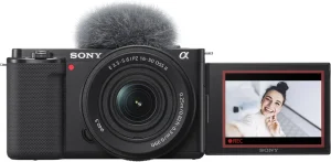 Appareil photo hybride Sony ZV-E10 + Objectif 16-50mm F3.5-5.6 OSS (4548736166967)