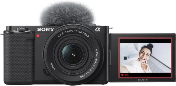 Appareil photo hybride Sony ZV-E10 + Objectif 16-50mm F3.5-5.6 OSS (4548736166967)