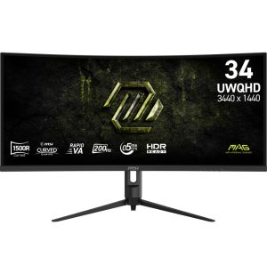 Écran incurvé Gaming 34" UWQHD MSI MAG 342CQRF E20 (4711377392426)