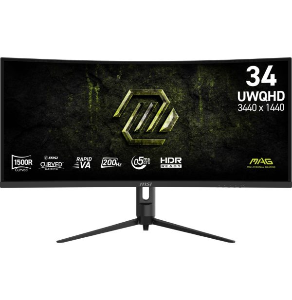 Écran incurvé Gaming 34" UWQHD MSI MAG 342CQRF E20 (4711377392426)