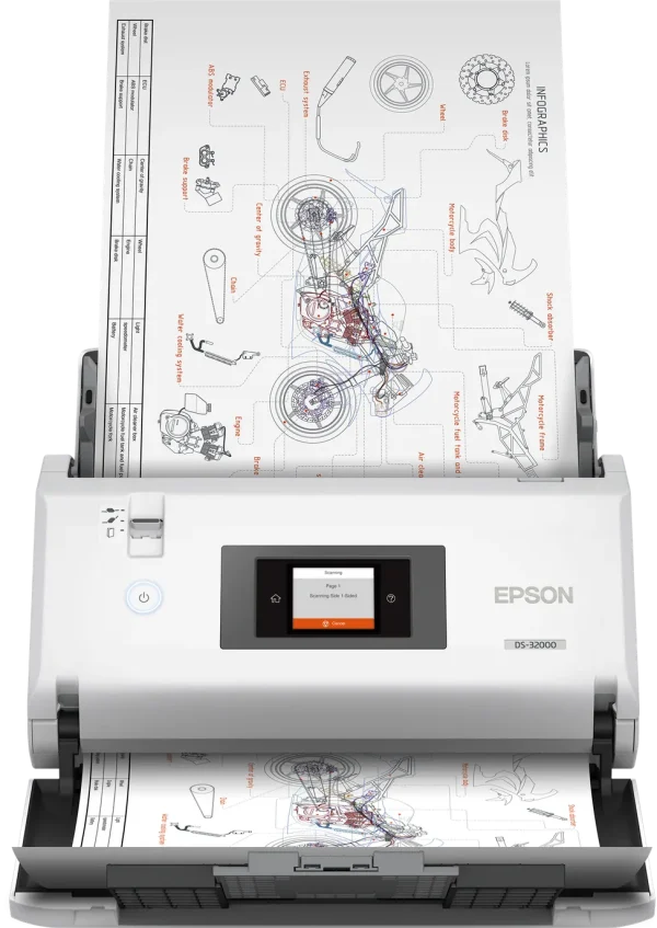 Epson DS-32000 – Scanner de production A3 innovant (B11B255401BA)