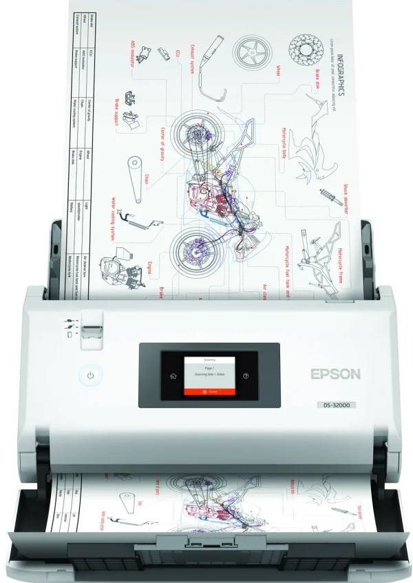 Epson DS-32000 – Scanner de production A3 innovant (B11B255401BA)