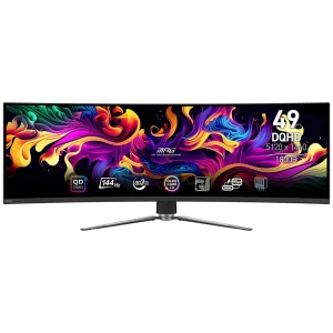 Écran Gaming incurvé 49" 5K MSI MPG 491CQP QD-OLED 144 Hz (9S6-3FA84T-001)
