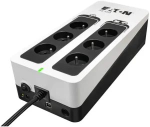 Onduleur Off-Line UPS Eaton 3S gén2 - 330 W / 550 VA - 6 prises FR + USB (3S550F)