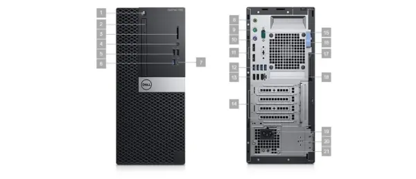 ORDINATEUR DE BUREAU DELL OPTIPLEX 3060 8TH i3 ORDINATEUR DE BUREAU DELL OPTIPLEX 3060 8TH i3