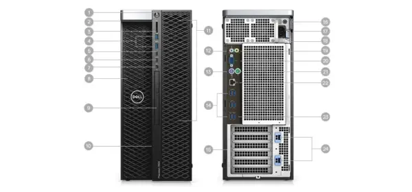 ORDINATEUR DE BUREAU DELL PRECISION 5820 MT
