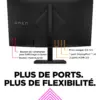 Ecran Moniteur HP OMEN 32C Gaming QHD 31.5″ (780K6AS)