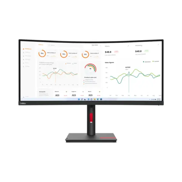 Moniteur Écran Lenovo ThinkVision T34W-30 34 ULTRAWIDE QHD CURVED (63D4GAT1EU) Moniteur Écran Lenovo ThinkVision T34W-30 34 ULTRAWIDE QHD CURVED (63D4GAT1EU)