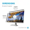 Moniteur Écran HP M27F FHD 27″ (2G3D3AS) Moniteur Écran HP M27F FHD 27″ (2G3D3AS)