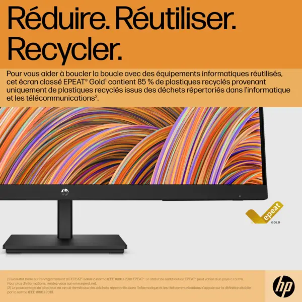 Ecran Moniteur 27″ Full HD HP V27i G5 (65P64AS)