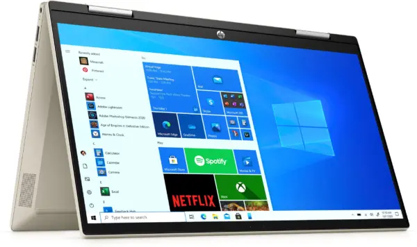 ORDINATEUR PORTABLE HP PAVILION x360 CONVERTIBLE  14-dy0001nk (464G2EA)