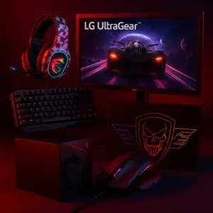 Ultimate Gaming Pack – MSI, LG & Spirit of Gamer – Édition Arctic RGB Ultimate Gaming Pack – MSI, LG & Spirit of Gamer – Édition Arctic RGB