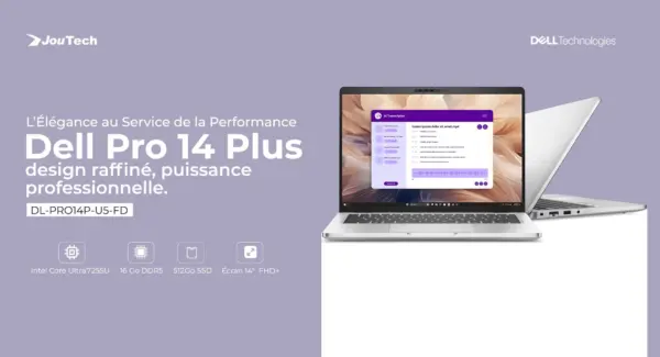 Ordinateur Portable Dell Pro 14 Plus PB14250 AI ULTRA 5 (PB14250-U5-8GB-512SS) Ordinateur Portable Dell Pro 14 Plus PB14250 AI ULTRA 5 (PB14250-U5-8GB-512SS)