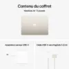 Apple MacBook Air M4 13 pouces (2025) Lumière stellaire 24Go/512 Go (MC6A4FN/A) Apple MacBook Air M4 13 pouces (2025) Lumière stellaire 24Go/512 Go (MC6A4FN/A)