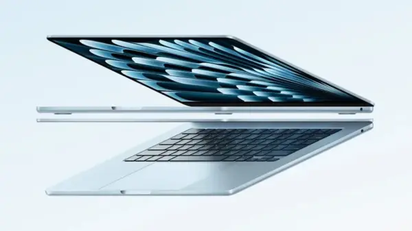 Apple MacBook AIR 15 pouces  24Go/ 512Go – SKY BLUE (MC7D4)