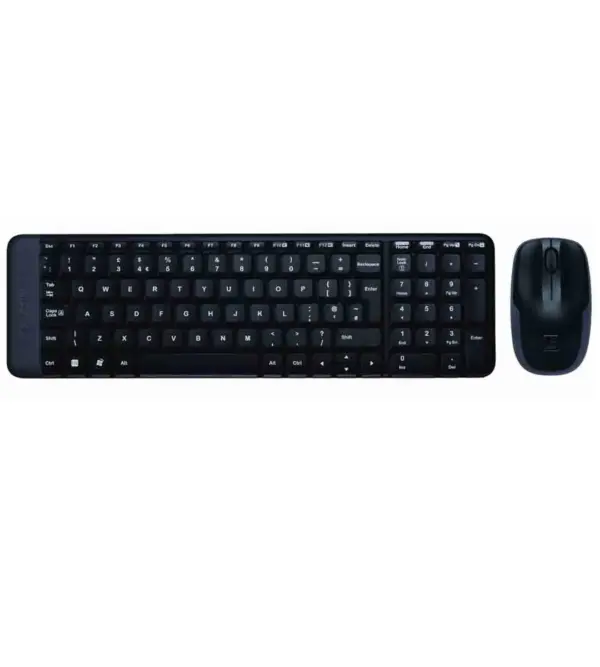 Ensemble clavier et souris sans fil Logitech MK220 QuietKey (MK220)