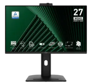 Ecran moniteur 27″ LED – PRO MP275QPDG avec Caméra intégré (MP275QPDG) Ecran moniteur 27″ LED – PRO MP275QPDG avec Caméra intégré (MP275QPDG)