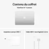 Apple MacBook Air M4 13 pouces (2025) Silver 16Go/256 Go (MW0W3FN/A)