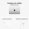 Apple MacBook Pro M4 14″ Argent 16 Go/1 To (MW2X3FN/A) Apple MacBook Pro M4 14″ Argent 16 Go/1 To (MW2X3FN/A)