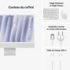 Apple iMac M4 (2024) 24″ 16 Go 256 Go Silver (MWUU3)