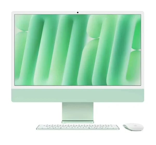 Apple iMac M4 (2024) 24″ 16 Go 512 Go Vert (MWV03FN/A)