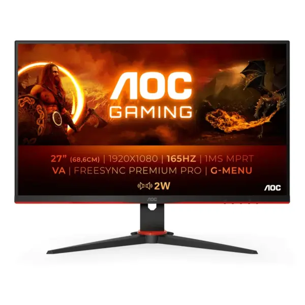 Moniteur AOC 27″ Flat VA FHD 165HZ 27G2SE (6973985230073) Moniteur AOC 27″ Flat VA FHD 165HZ 27G2SE (6973985230073)