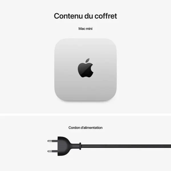 Apple Mac Mini M4 16 Go/256 Go (MU9D3FN/A) Apple Mac Mini M4 16 Go/256 Go (MU9D3FN/A)