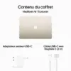 Apple MacBook Air M3 15 pouces (2024) Lumière stellaire 16 Go/256 Go (MC9F4FN/A)