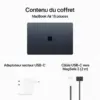 Apple MacBook Air M3 15 pouces (2024) Minuit 16 Go/256 go (MC9G4FN/A)
